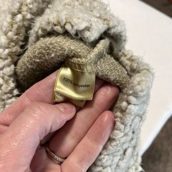 True Grit Gray Fleece quarter zip pullover jacket men's size small - Picture 5 of 8